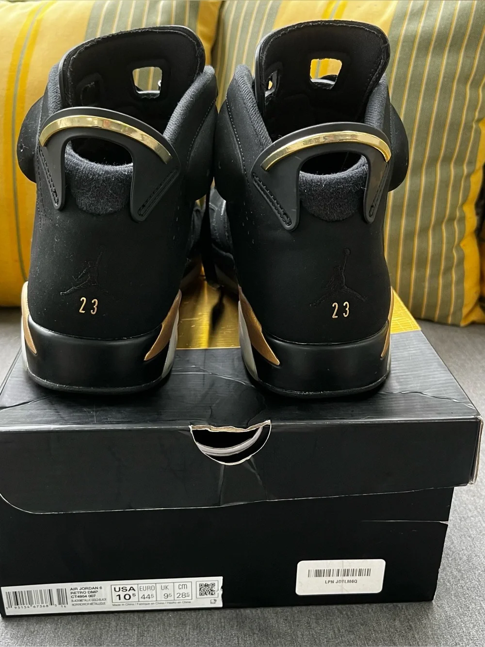 Air Jordan 6 Retro Defining Moments DMP 2019‎ CT4954-007 Sz 10.5  Retro